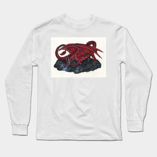 Red Dragon Long Sleeve T-Shirt